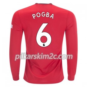 Koszulka Manchester United Paul Pogba 6 Główna 2019-2020 - Koszulki Piłkarskie(L/S)